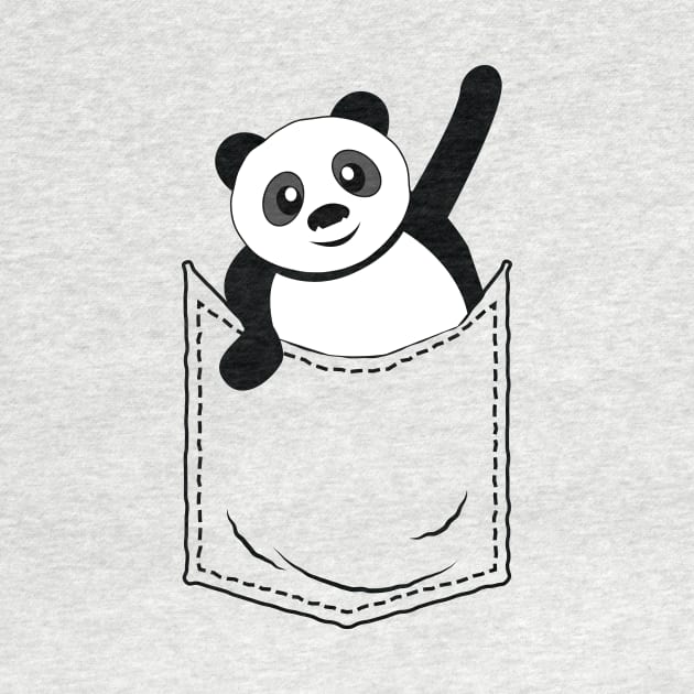 Say Hello! to the pocket panda by Yazdani Hashmi